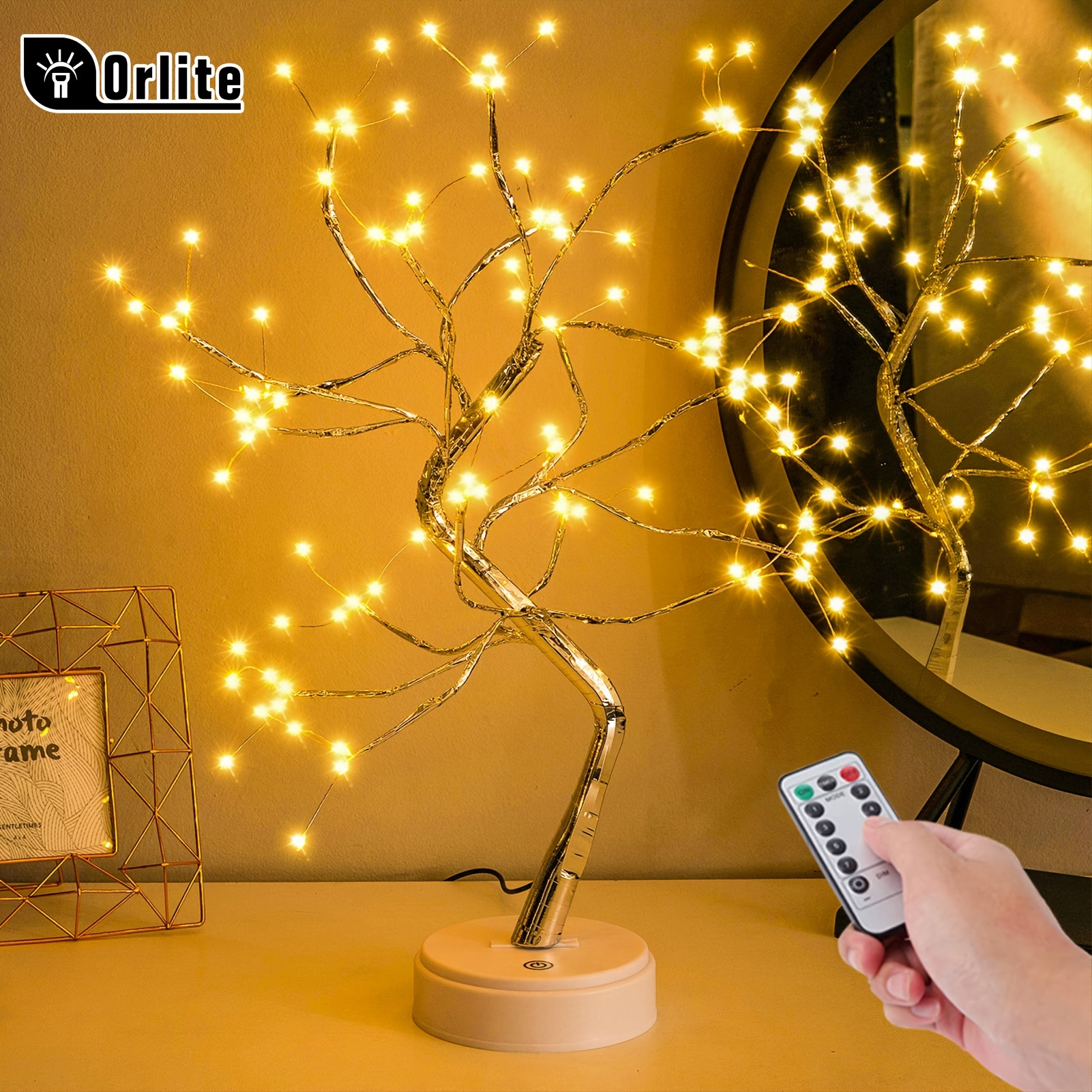 Bonsai Tree Lights Diy Artificial Light Adjustable Branches - Temu