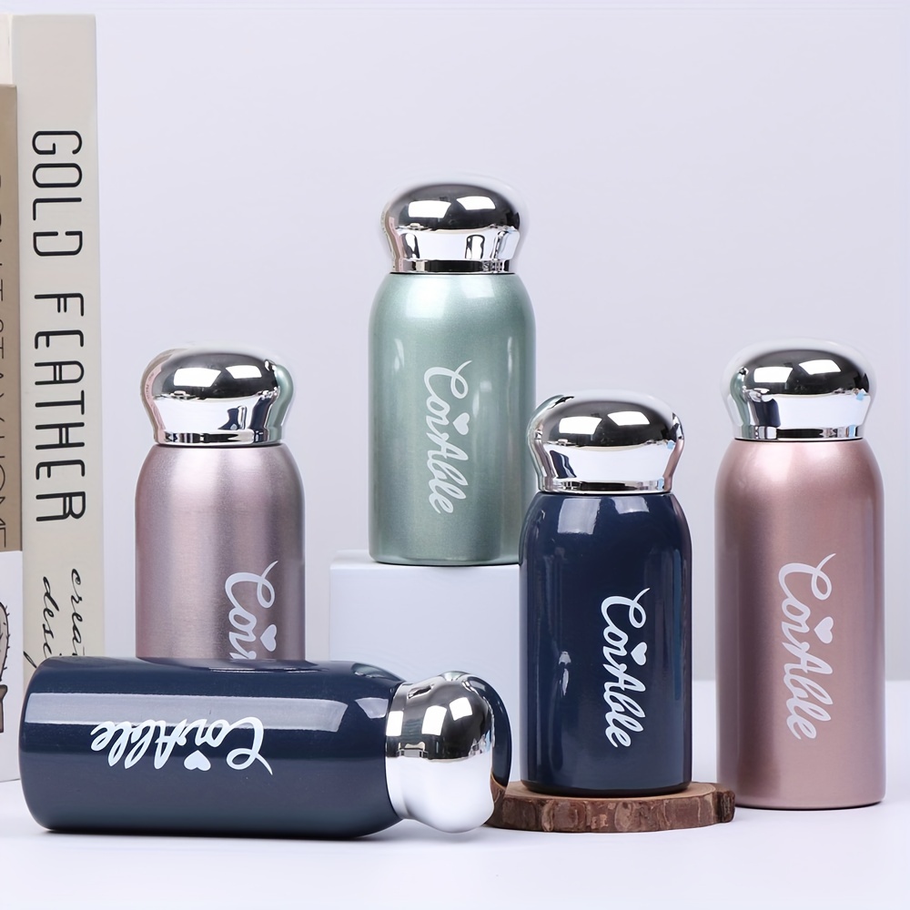 New 300ML Fashion Mini Coffee Vacuum Flasks Lovely Stainless Steel Thermos  Portable Travel Water Bottle Cups