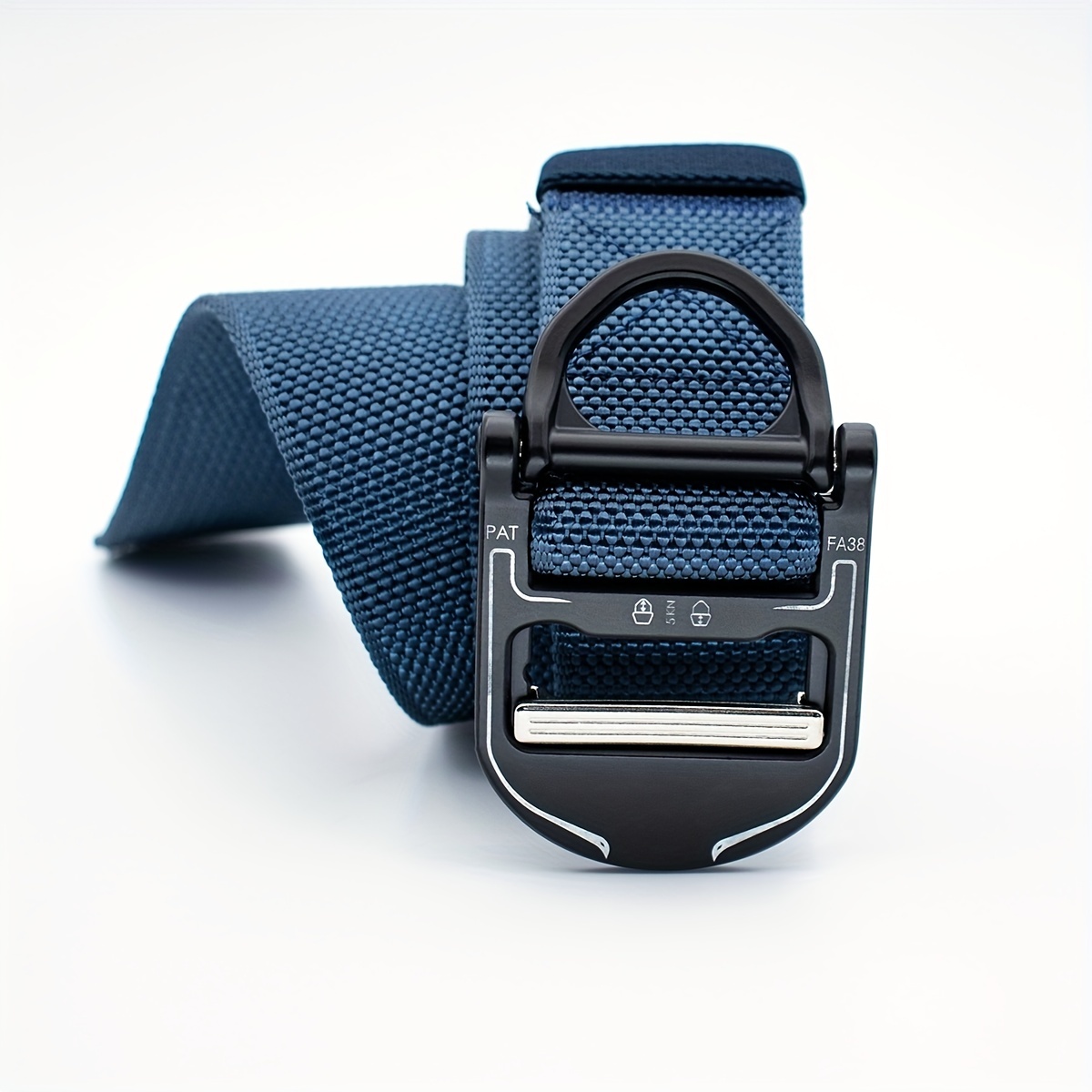 LUITON Cinturón táctico para hombre, cinturón de servicio de 2 pulgadas,  cinturón Molle de estilo militar, cinturón de combate de policía, cinturón  de