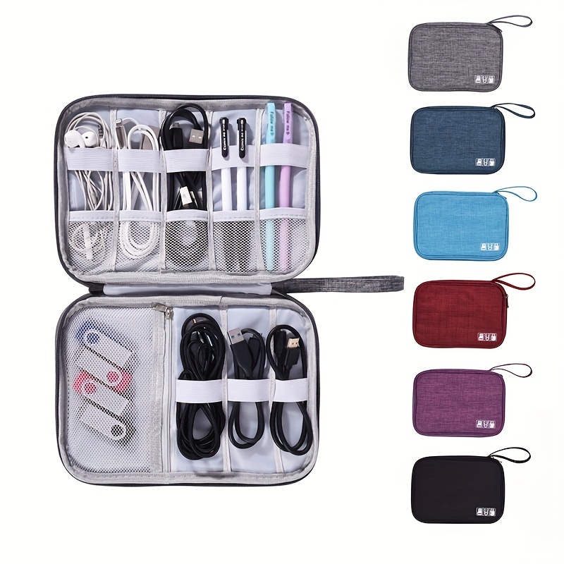 Minimalist Makeup Zipper Pouch Lightweight Storage Bag - Temu