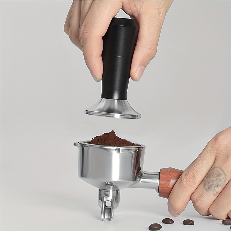 Barista Tools Set Stainless Steel Espresso Tamper Powder - Temu