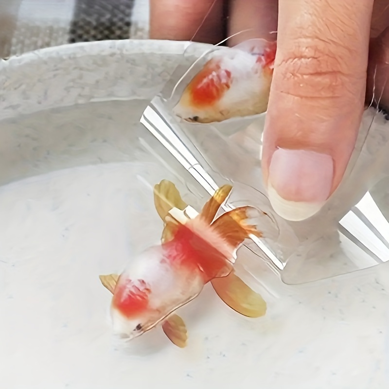 3d Goldfish Resin Stickers Set Diy Resin Painting Goldfish - Temu