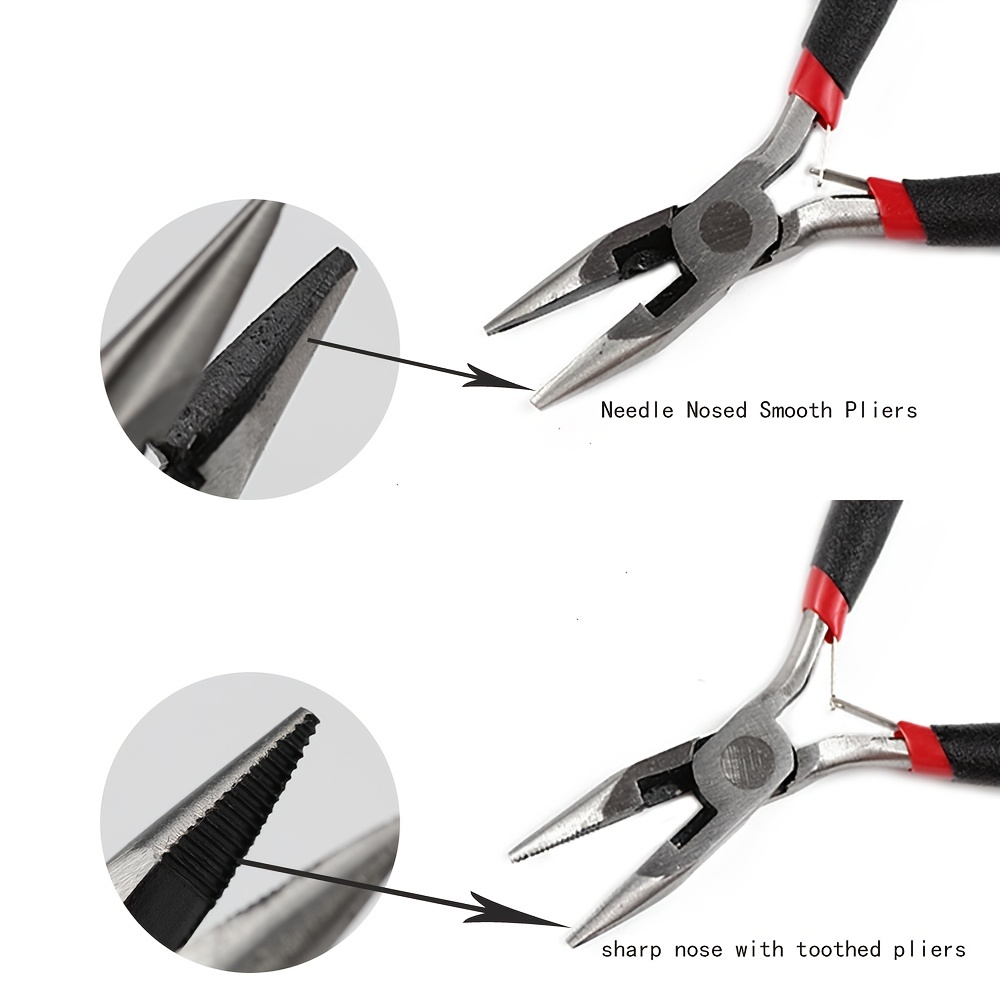 Handmade Pliers Diy Tool Multifunctional Small Needle Nose - Temu
