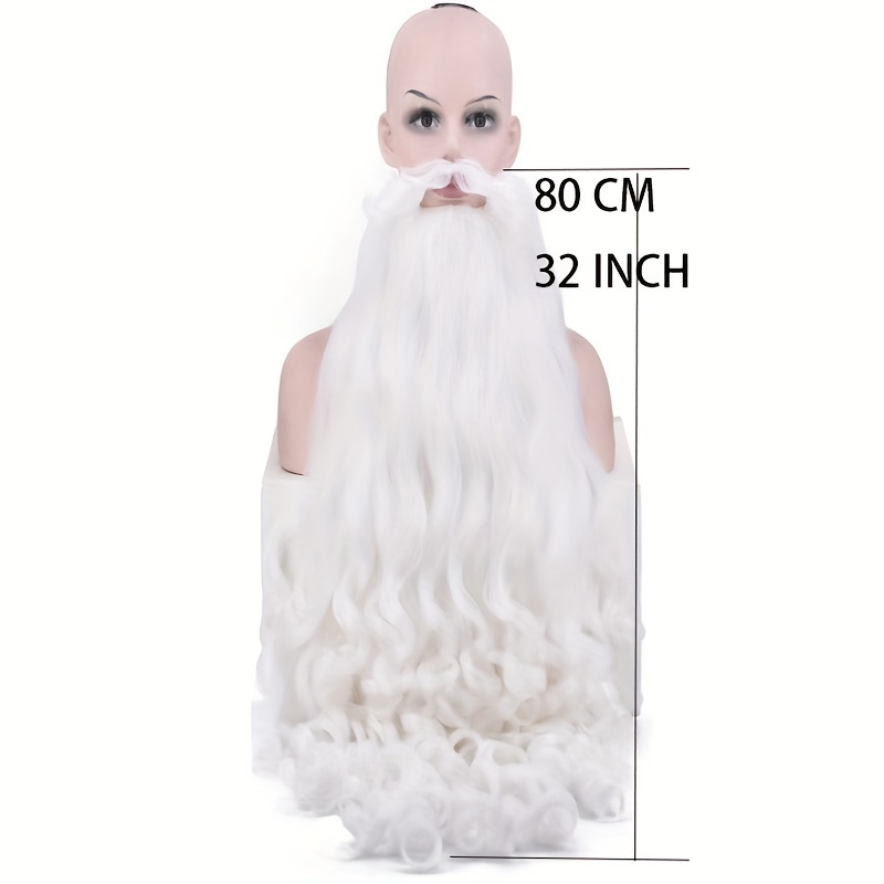 PERRUQUE ET BARBE PERE NOEL SUPER LUXE