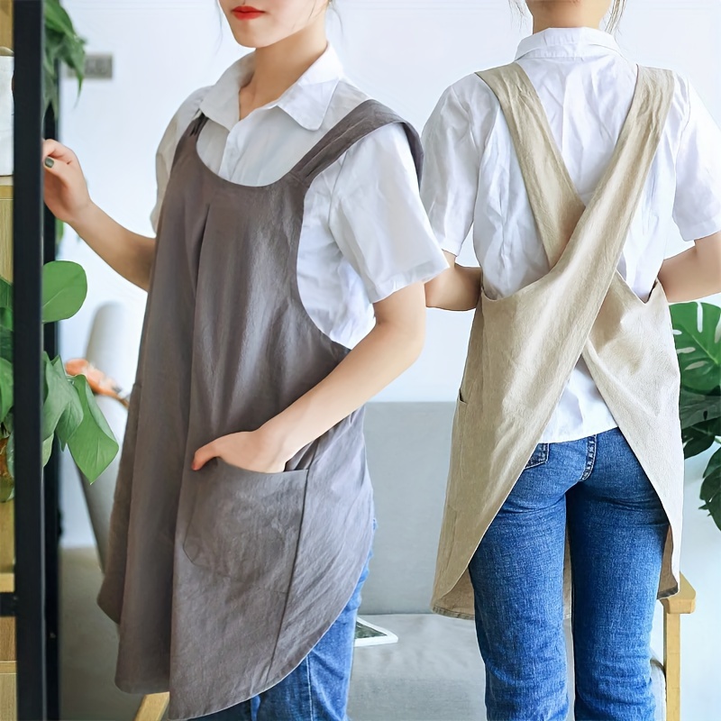 Denim Cooking Apron - Temu