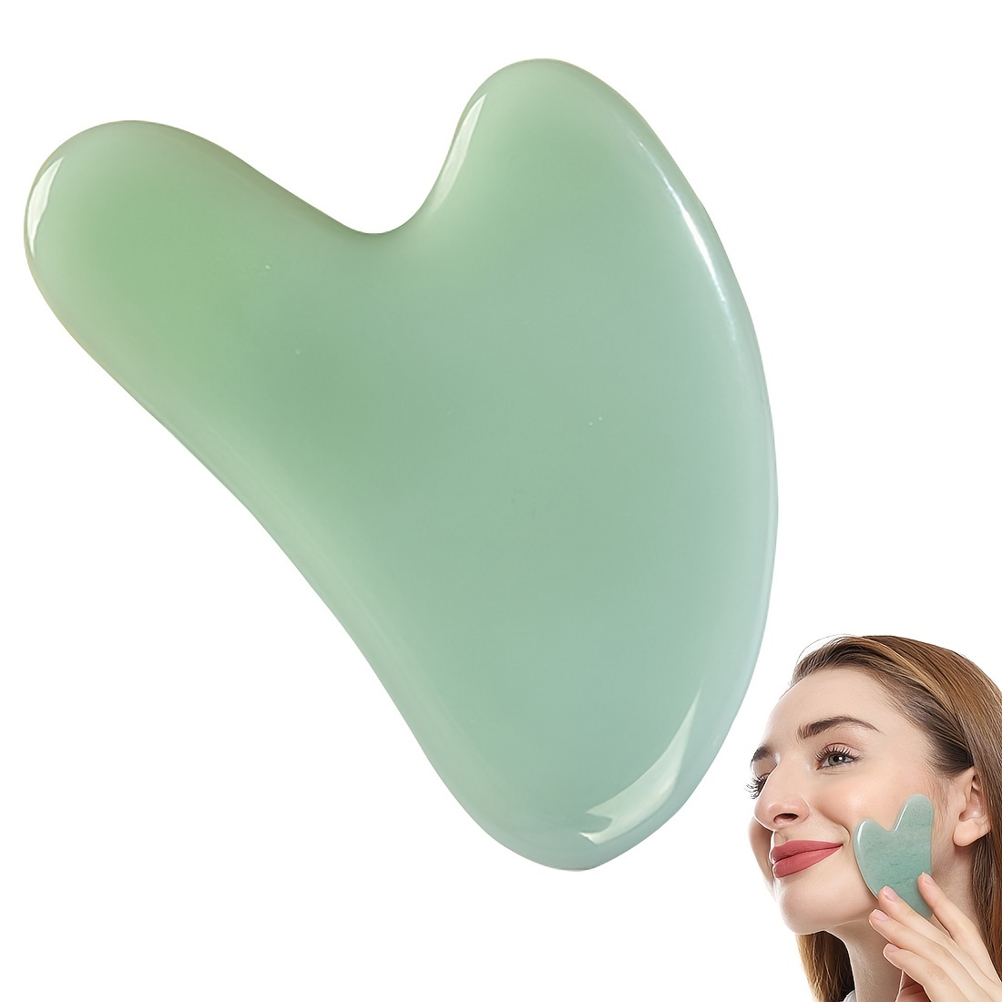 Rejuvenate Skin Gua Sha Facial Tools Set Guasha Stone Face - Temu