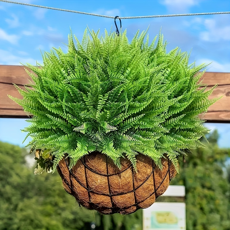 Artificial Ferns Simulated Plants Persian Grass Anti - Temu