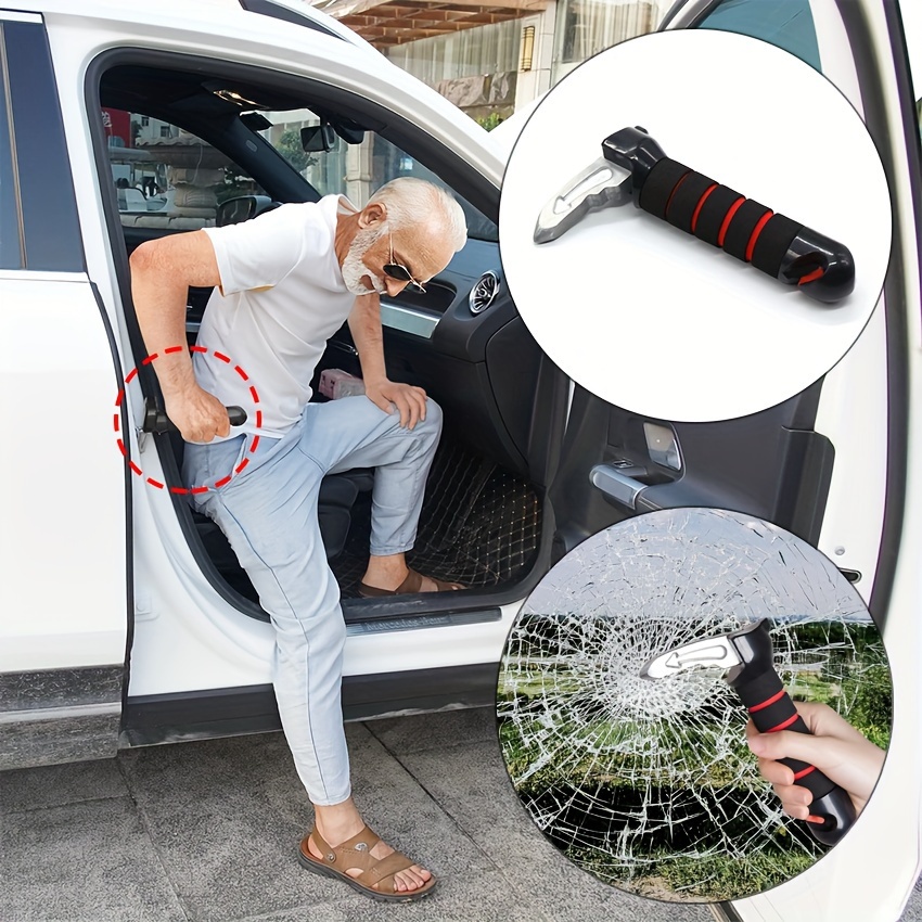 Mehrzweck-Auto Fahrzeug Sicherheit Hammer Notfall Hammer Werkzeug mit  Sicherheitsgurt Cutter