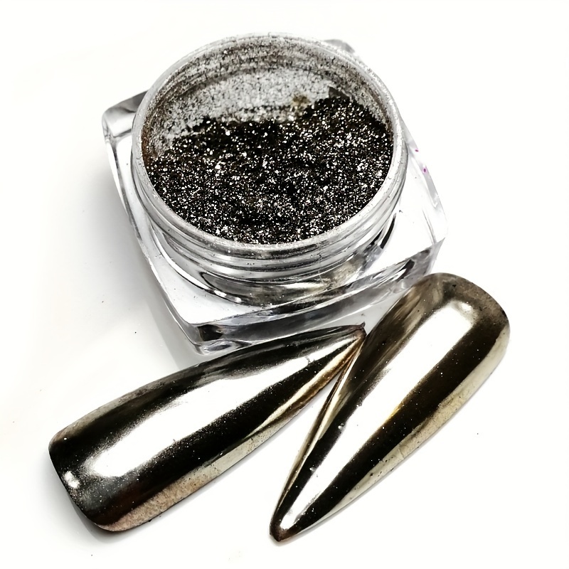 Black Friday 1pc Bronzing Metallic Glitter Nail Art Chrome Powder Magic  Mirror Effect Nail Pigment Rubbing Dust