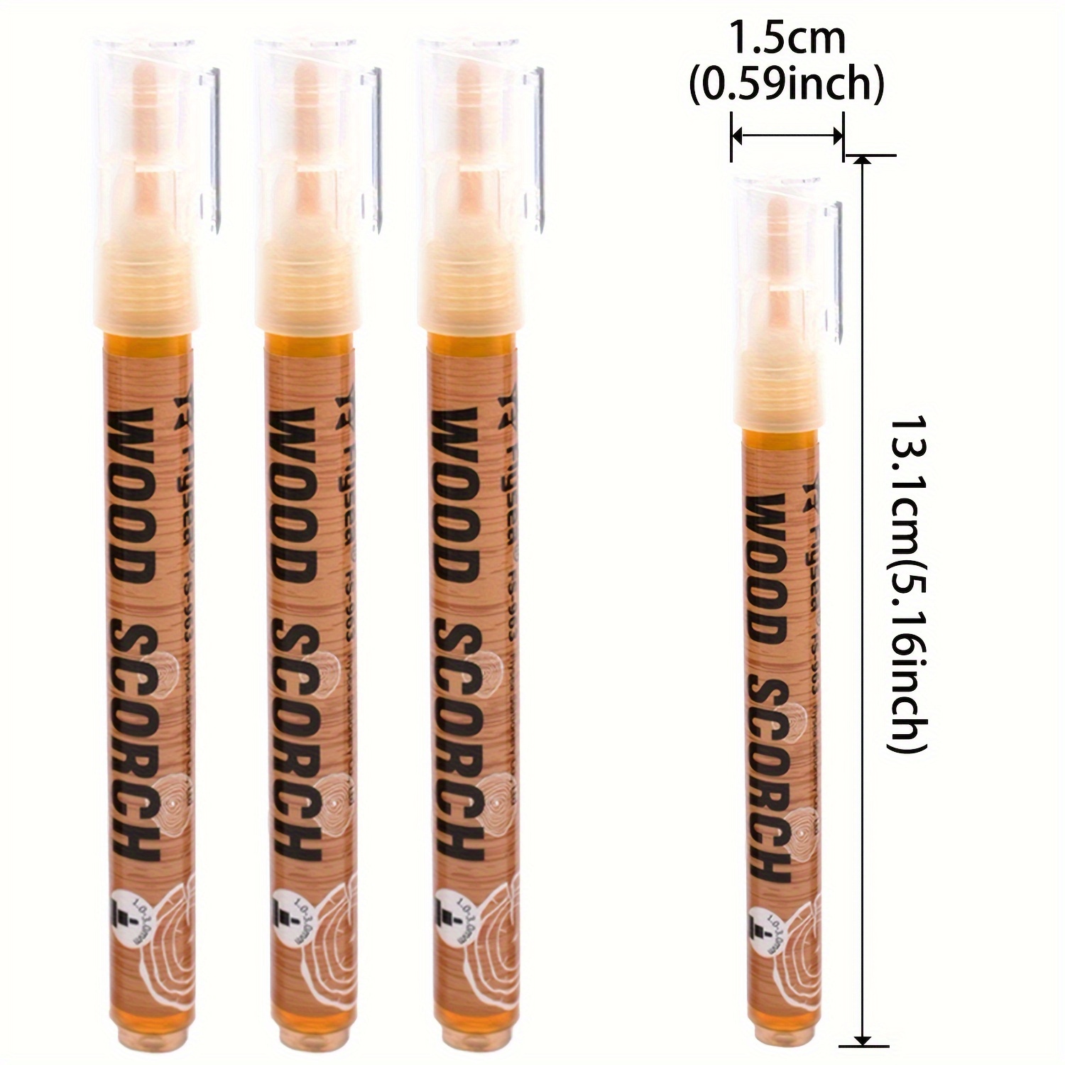 5ml Quick Creative Wood Burning Pen Torch Paste Set Scorch Pen Markers For  DIY Wood Painting Suitable For Artists And Beginners - AliExpress