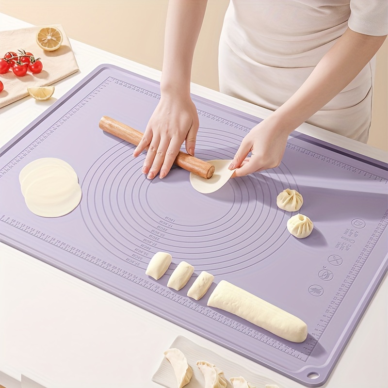  Extra Large Kitchen Silicone Pad - 2023 New Non Slip Non Stick  Silicone Pastry Mats for Rolling Out Dough, Baking Mats Silicone for Baking  Cookie Sheets, Thick Heat Resistant Mat for