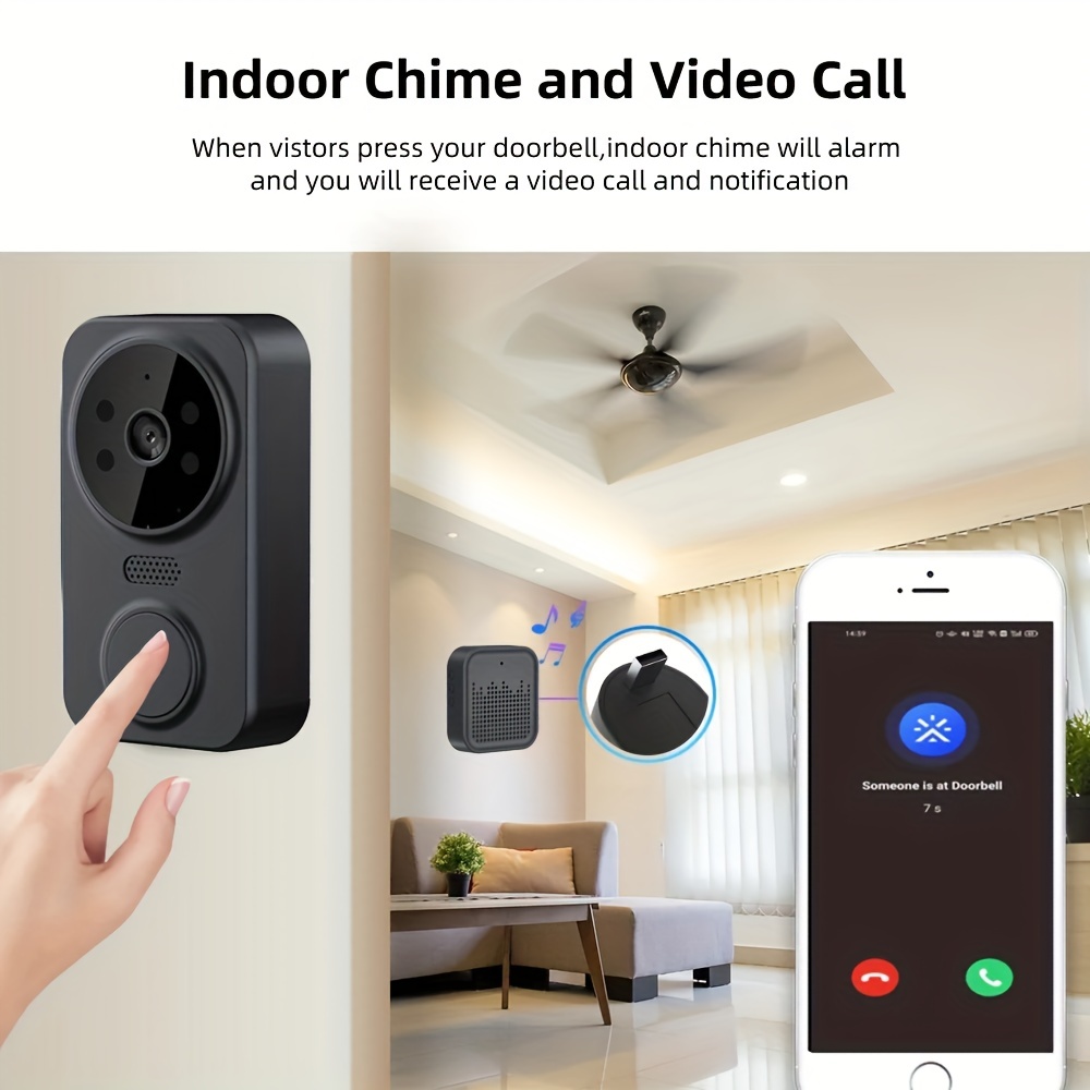 Tuya Smart Wifi 2 4ghz Only Door Bell Smart Home Wireless