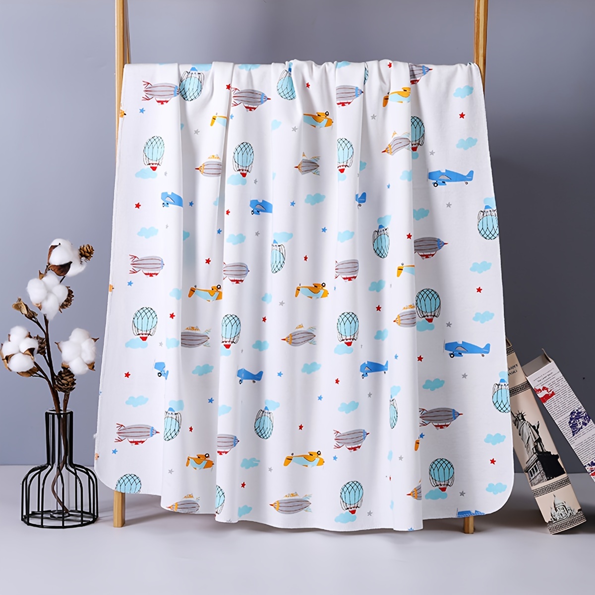 Baby Pure Cotton Wrap Blanket for Newborns