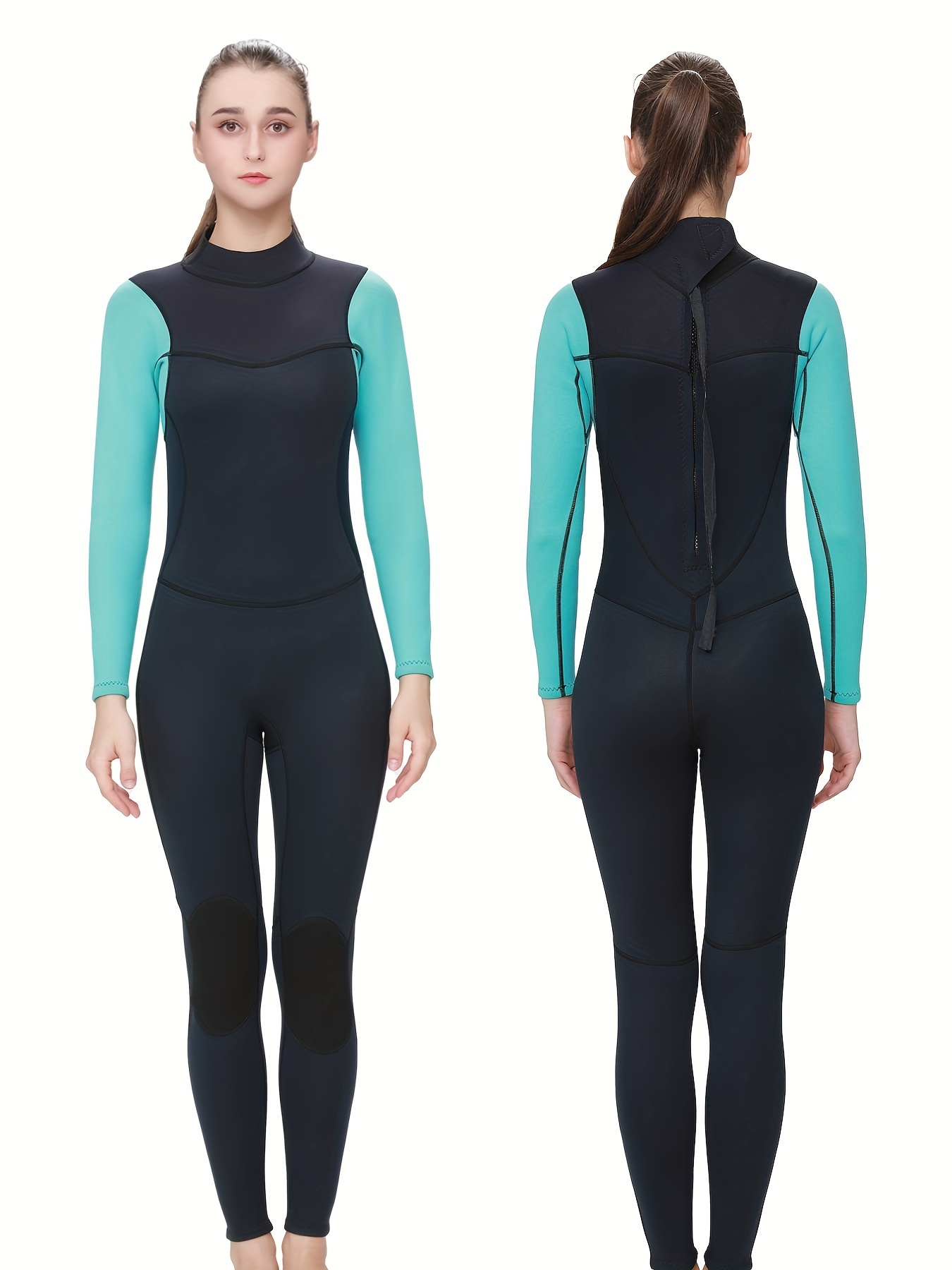 Girls/boys Neoprene Long Sleeve Diving Suit Warm Swimsuit - Temu