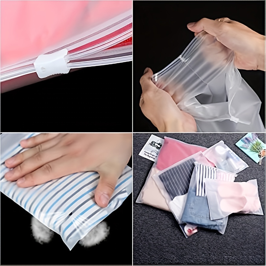 Reusable Zip Lock Bags for Clothes and Shoes 