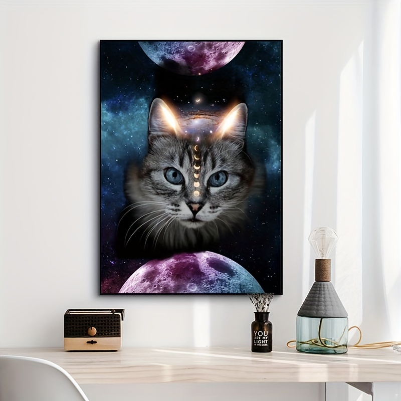 Diamond Painting Kits, Animals Diamond Art Kit For Adults Beginners, Cat  Full Diamond Art Kits, 5d Diy Diamond Painting Picture Art Crafts For Home  Wall Decor Gifts,, Frameless - Temu