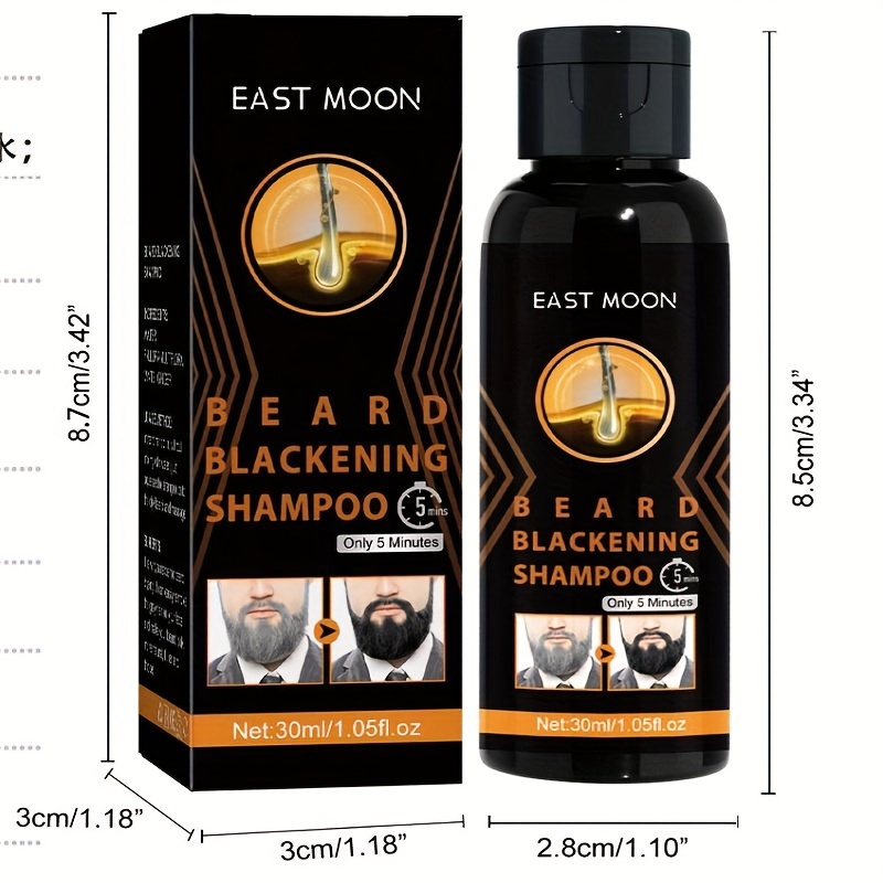 Men's Hair Bread Shampoo - Gray Coverage and Beard Dye