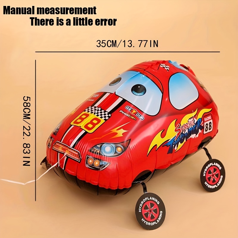 Walking Car Balloon Birthday Party Prop Decoration