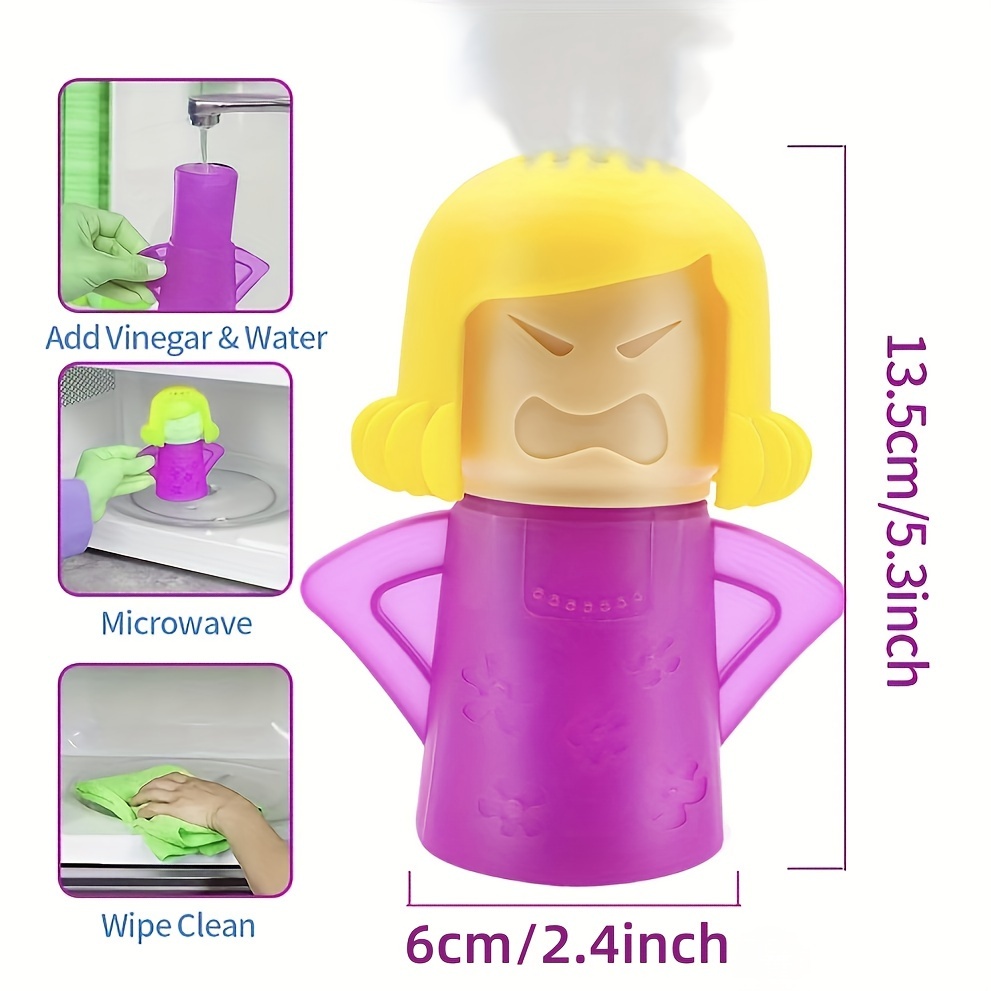 Angry Mama Microwave Cleaner Angry Mom Microwave Oven Steam Cleaner and Disinf