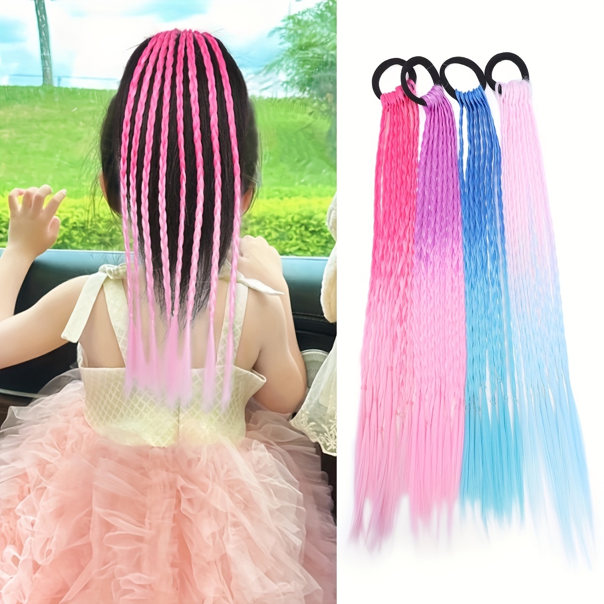 6 Pcs Hair Accessories Loc Hair Jewelry for Women Braids