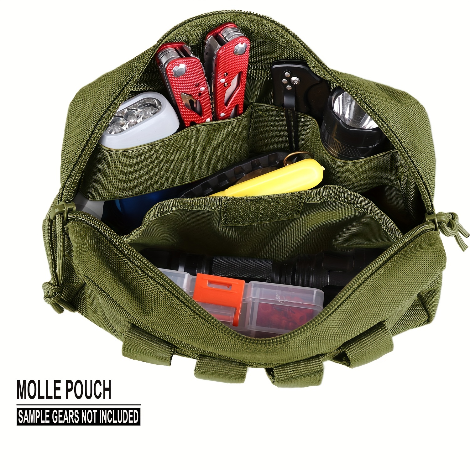 Tattico Admin Molle Pouch Borsa Utility Medica Edc Emt Molle