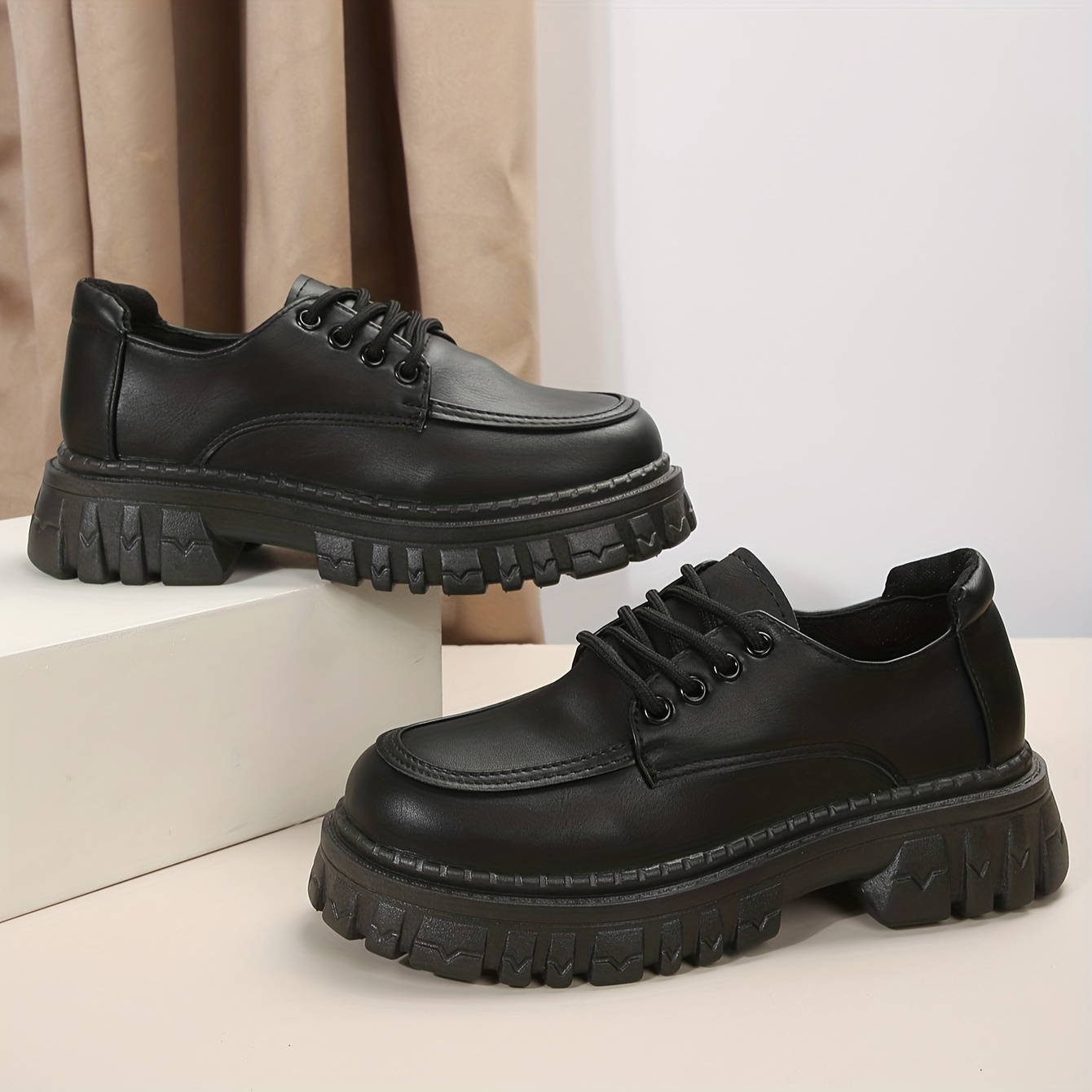 Womens chunky hot sale oxford shoes