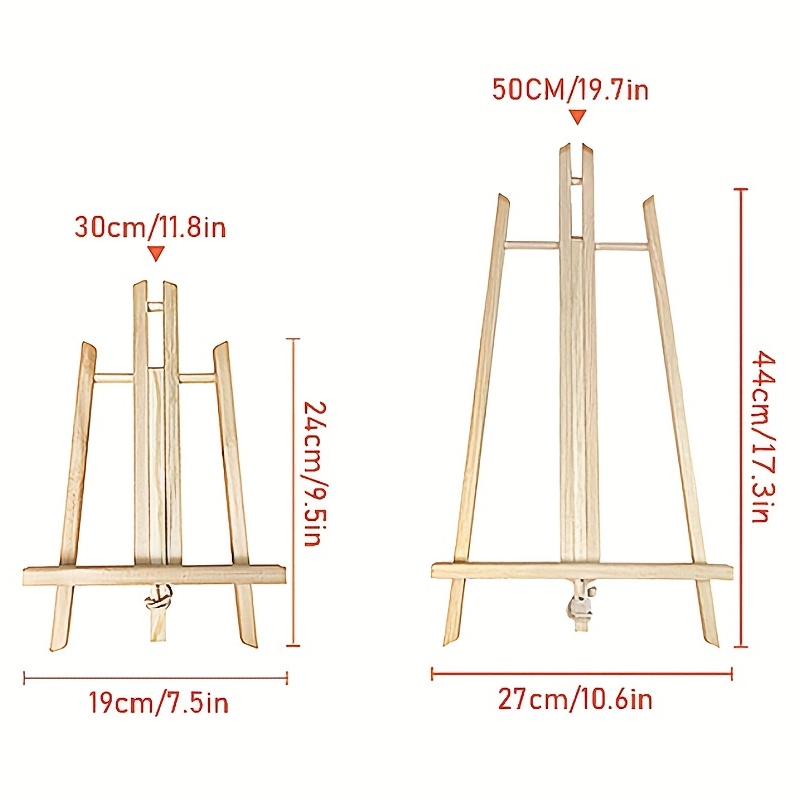 Wooden Art Easel Frame Artist Easel Suitable For Canvas - Temu