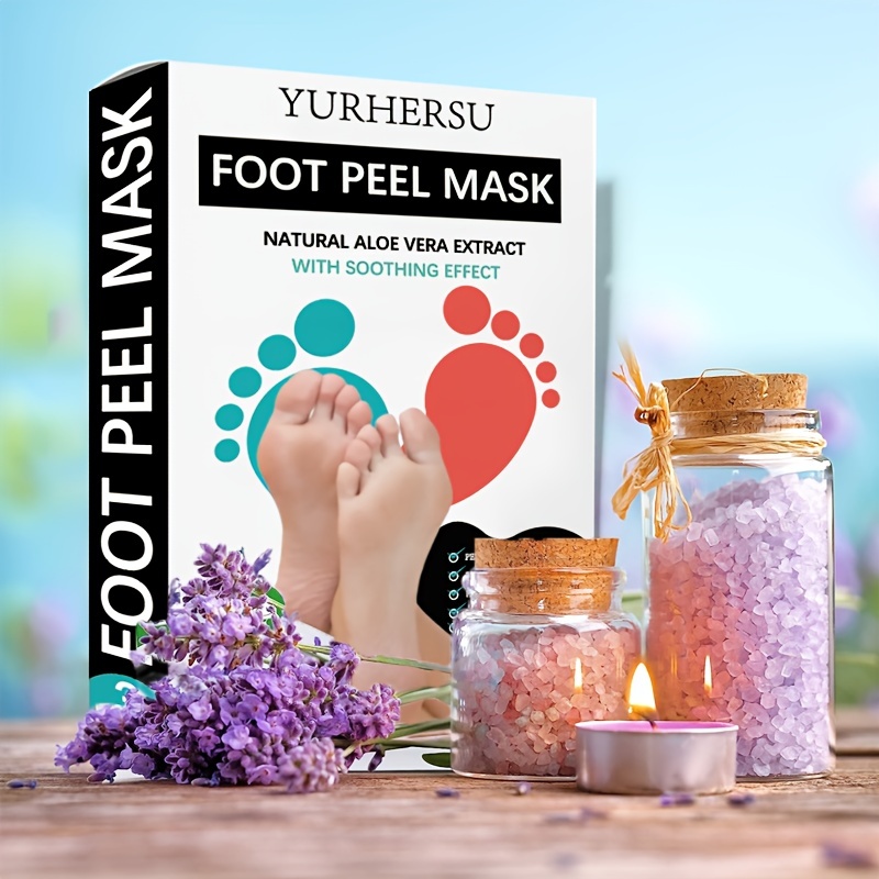 Foot Peel Mask (3pk) Foot Peel Mask Callus Remover & Dry Cracked