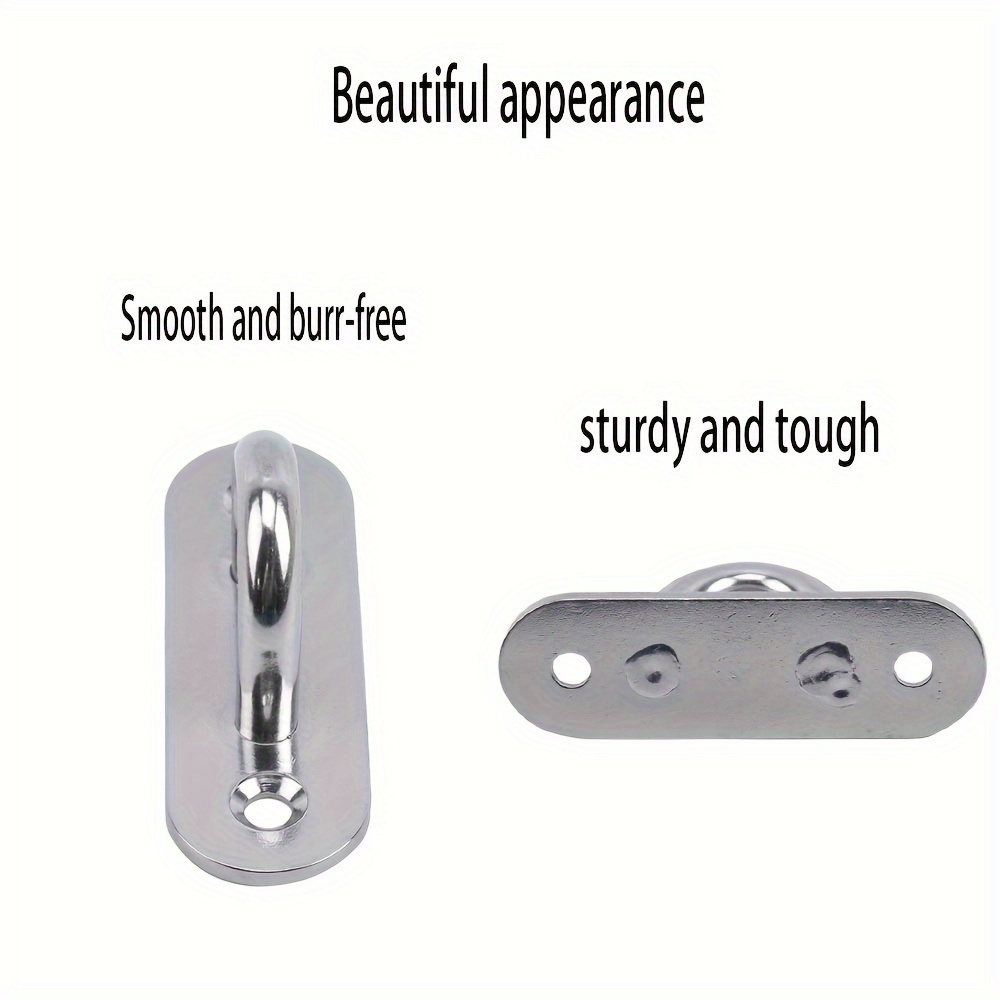 Wall Mount Stainless Heavy Duty Ceiling Hanging Hook Set - Temu Canada