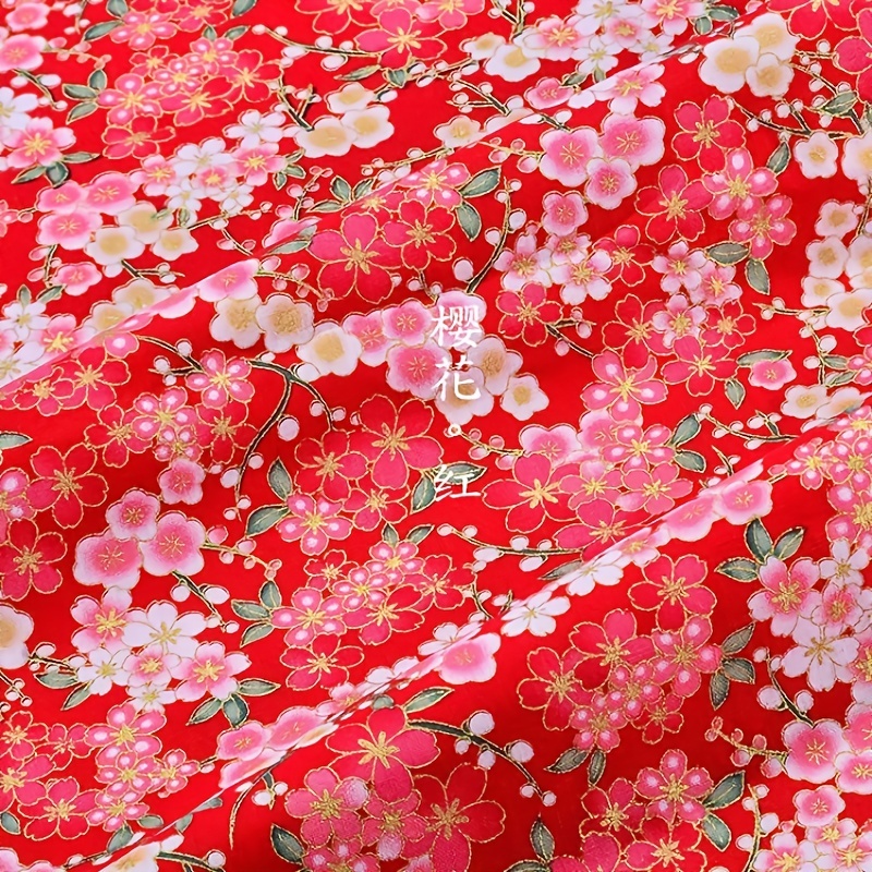 1pc 150 59 37 4in Bronzing Quilting Fabric Cotton Craft DIY Doll Clothes Fabric