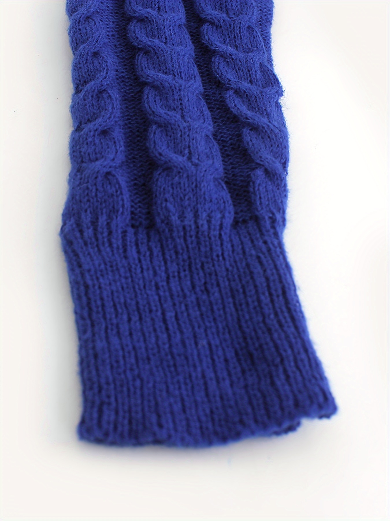 KIMODO Pull à manches longues pour femme - Col rond - Rayé - Coupe ajustée  - Tricot - Pull en tricot décontracté, 1-bleu., S : : Mode