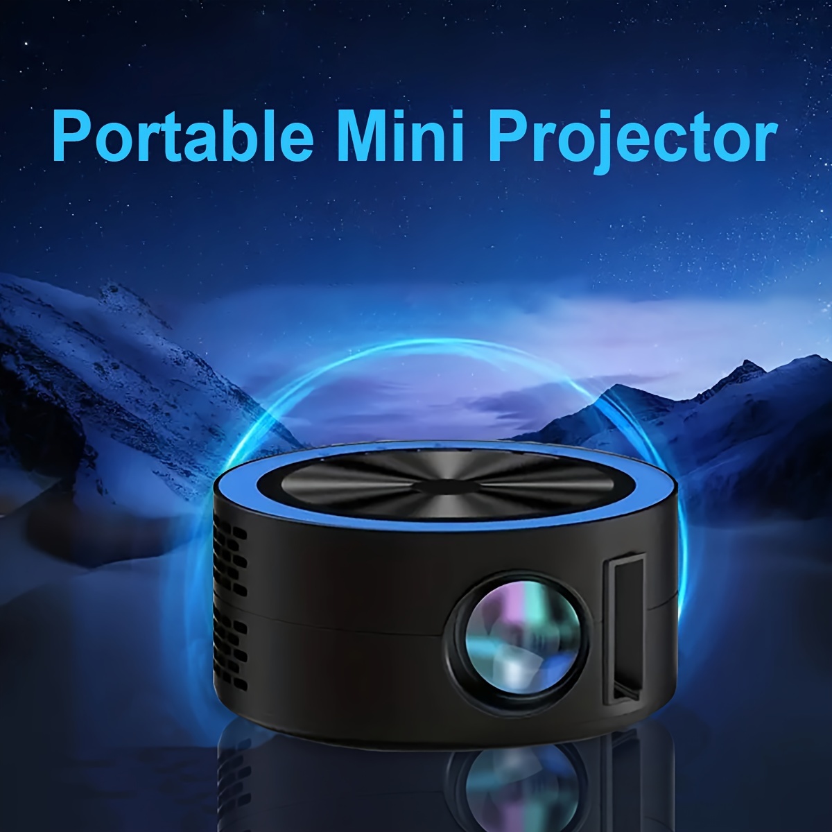 Portable Phone Projector, Home Theater Mini Projector, 1080p Hd Movie  Projector, Mobile Projection Screen, Outdoor Wired Video Projector, Led  Projector For Smartphone - Temu Republic of Korea