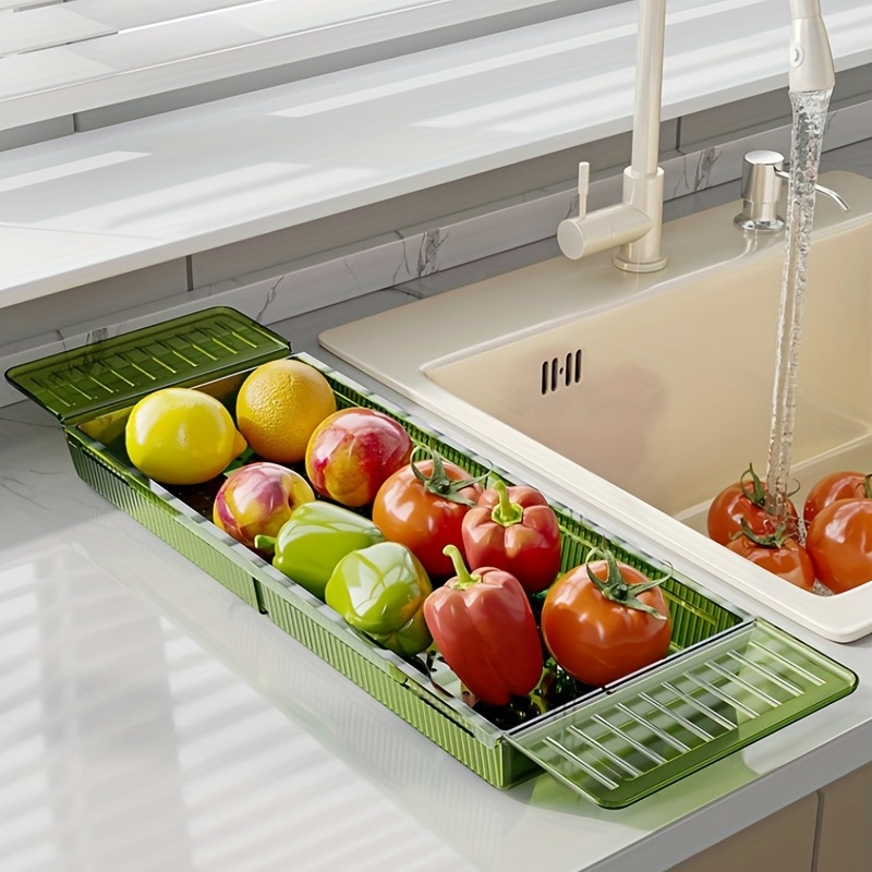 Bathtub Storage Rack Multi-Function Retractable Bathtub Storage