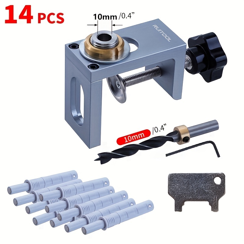 Cabinet angle deals drill jig