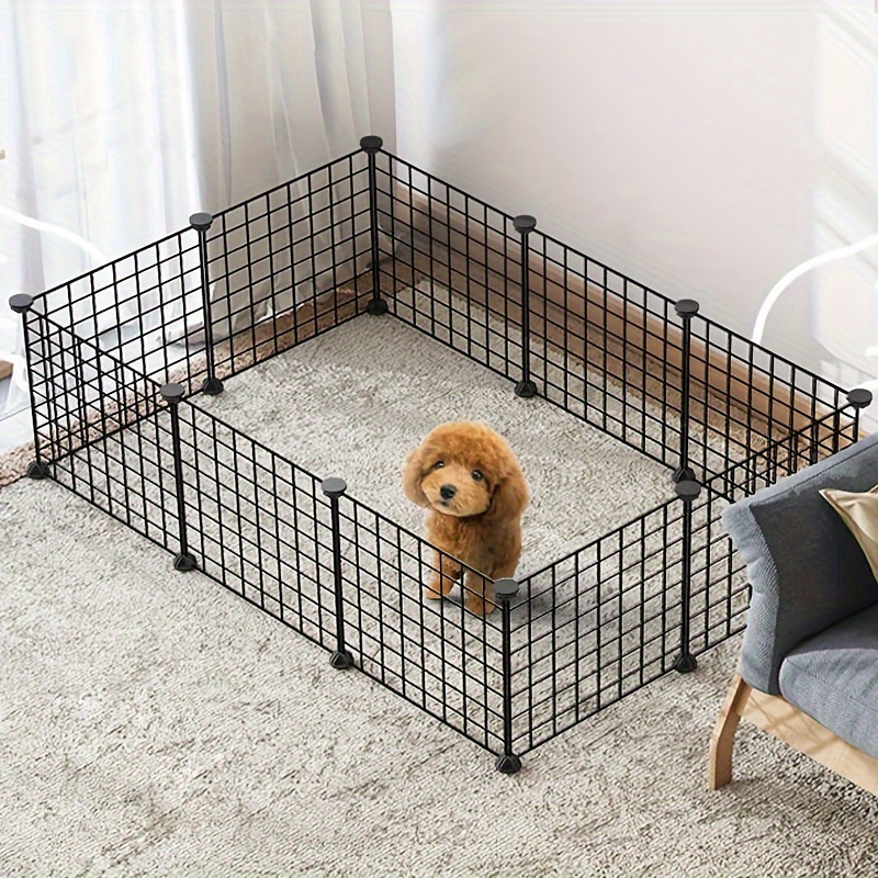 Cage de clôture pour chien de chasse et chien d'intérieur portable