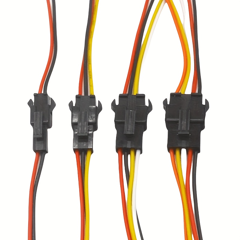 10 ENSEMBLES JST 2.54 Sm 2-Pin Connecteur Prise Femelle & Male