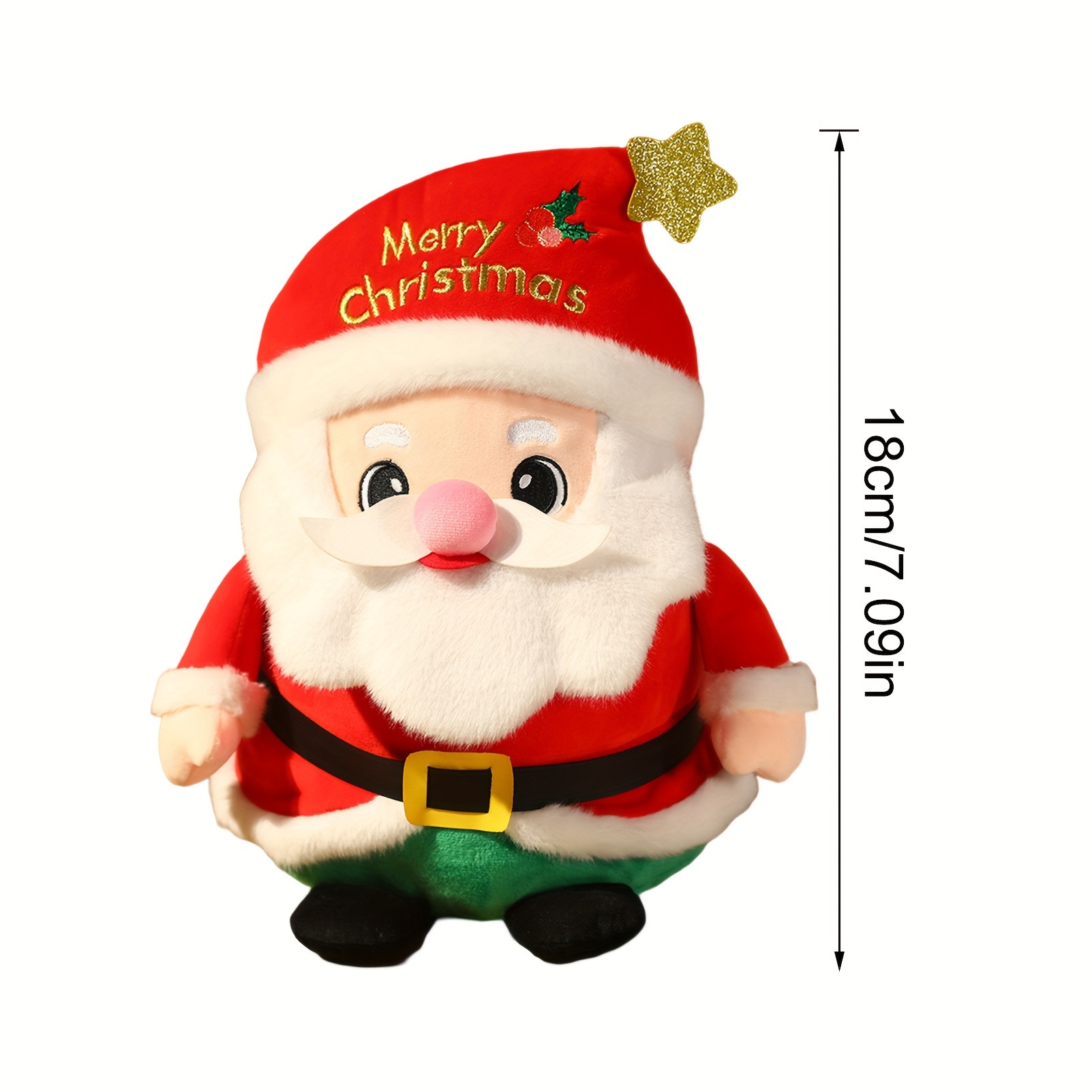 5 Style Christmas Plush Toys Plush Santa Plush - Temu