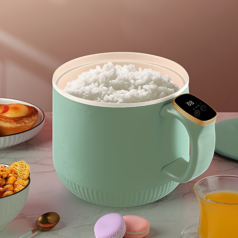 Vinnsels Mini Rice Cooker - Nonstick Inner Pot, Portable & Travel-friendly,  Ideal For 2-3 Cups Of Uncooked Rice - Temu