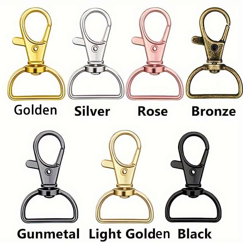 Buy Swivel Clasps Rose Gold 1 Lanyard Snap Hooks Keychain Hook