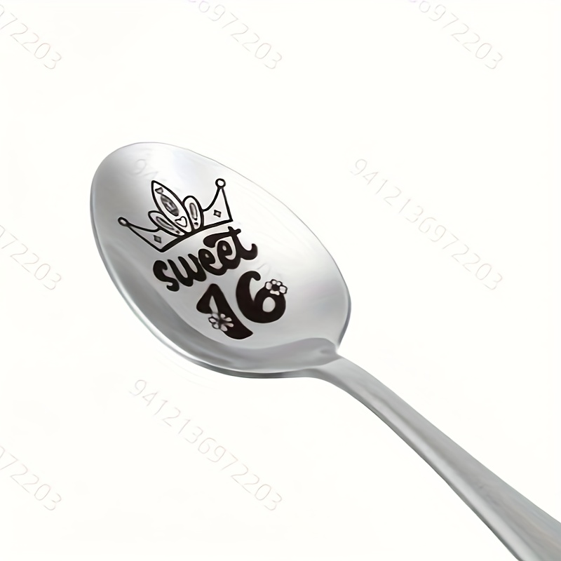 Funny Tea Lover Teaspoon Gifts - Best Engraved Stainless Steel Tea Spoon  For Women Men Best Friends Coworker, Kitchen Items, Kitchen Stuff, Kitchen  Supplies - Temu