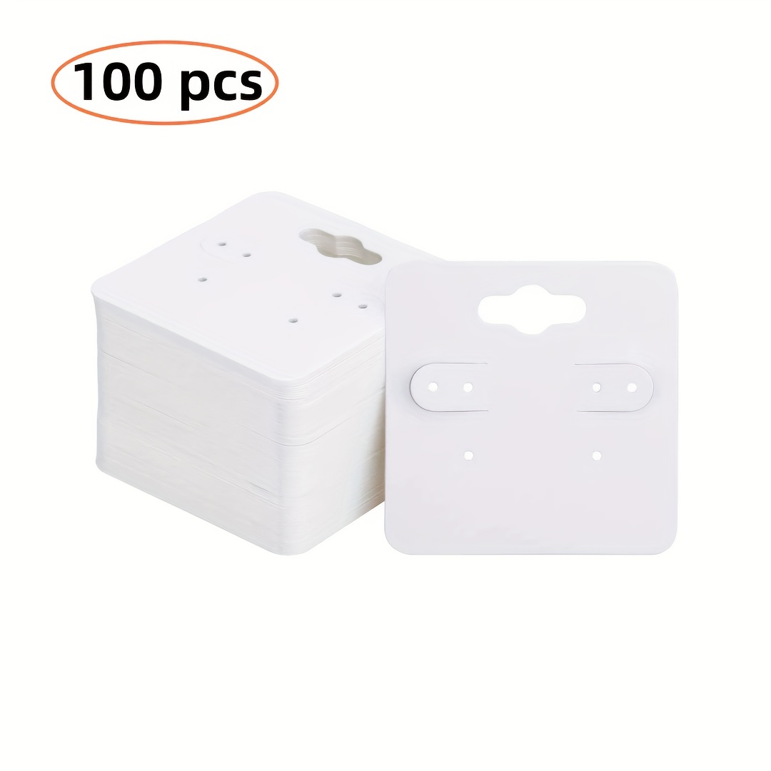 2x2.5 Stud Earring Cards High Holes - Packaging Display Jewelry Cards