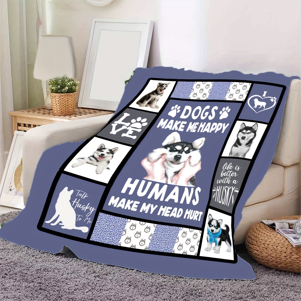 Husky discount throw blanket