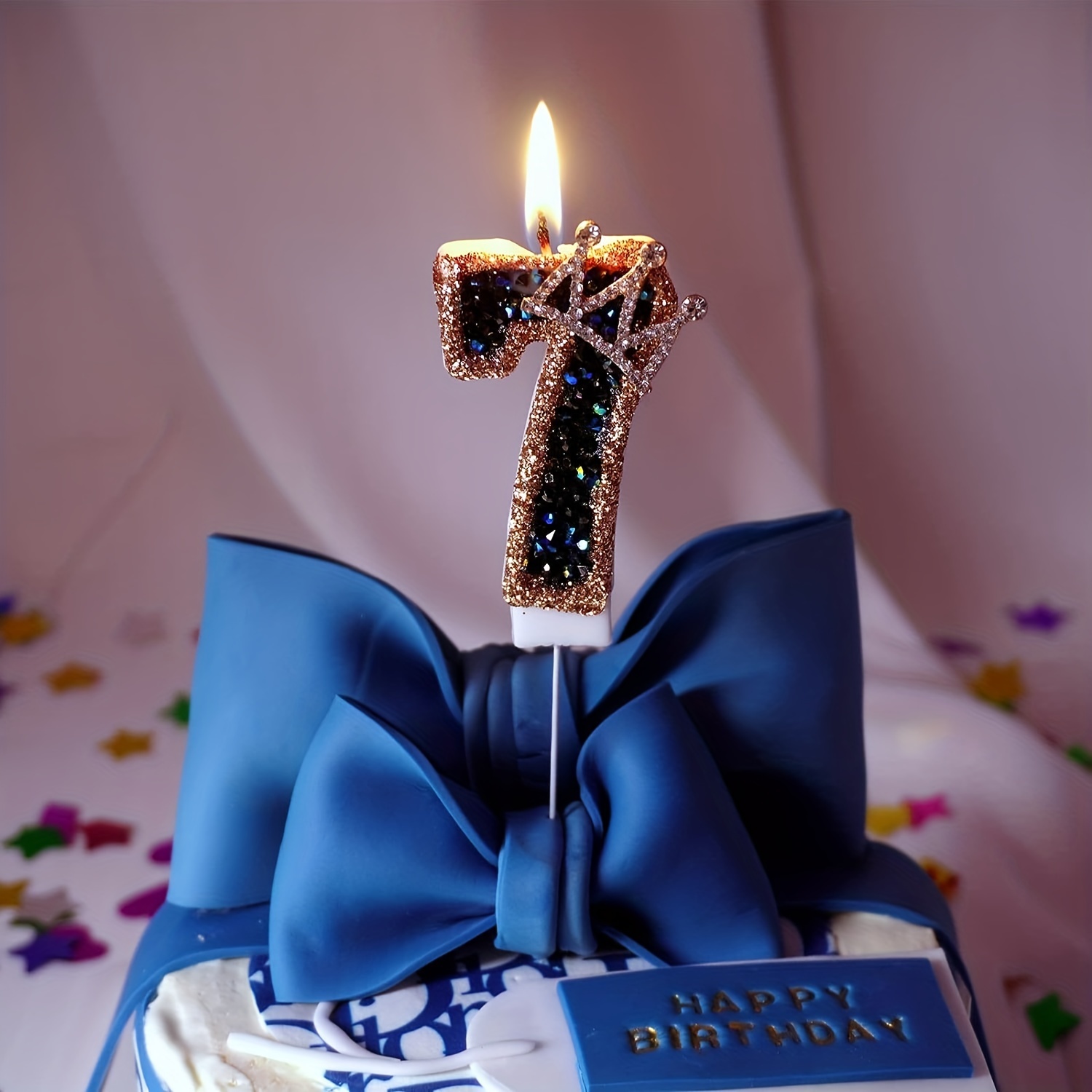 Velas Cumpleaños Azul - Pack de 12 Velas - MiMarieta - Deco Fiestas