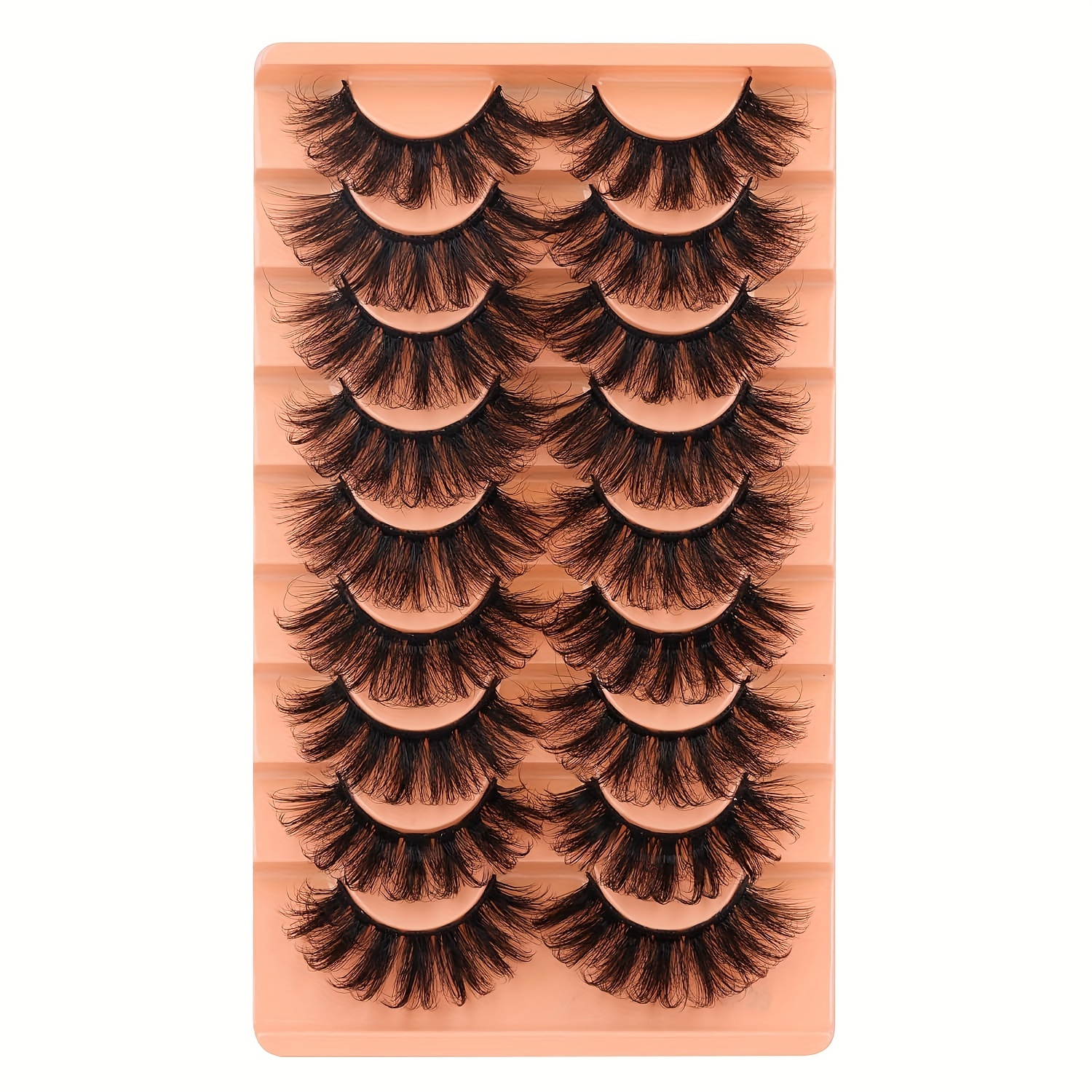 10 Paia Di Ciglia Finte Manga Anime Giapponesi, Ciglia Spesse - Foto 9