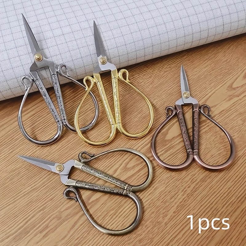 Metal Small Scissors Diy Paper Embroidery Tools For Sewing Tailor Thread  Yarn Shears Cross-stitch Accessory Handmade Scissors For Students Paper  Cutting Tool - Temu