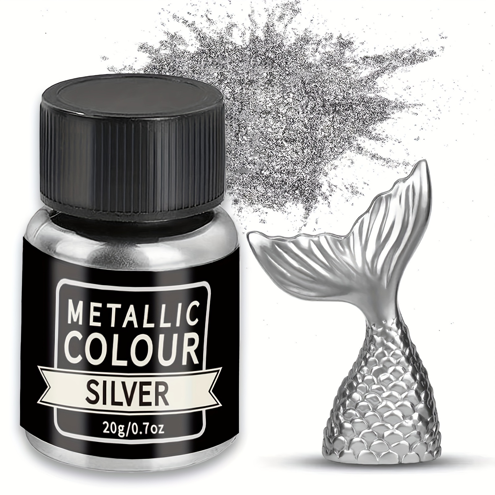 Steel Power Gray Epoxy Color Powder by Pigmently