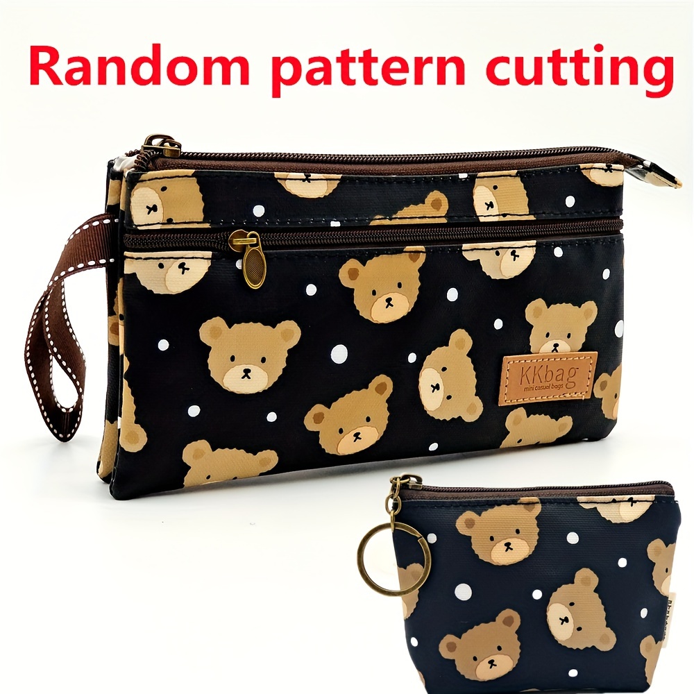 Bolsa De Moedas Com Padrão De Panda De Desenho Animado Kawaii, Bolsa De  Armazenamento Com Zíper De Embreagem, Bolsa Leve E Versátil Para Transporte  - Todas As Bolsas - Temu Portugal