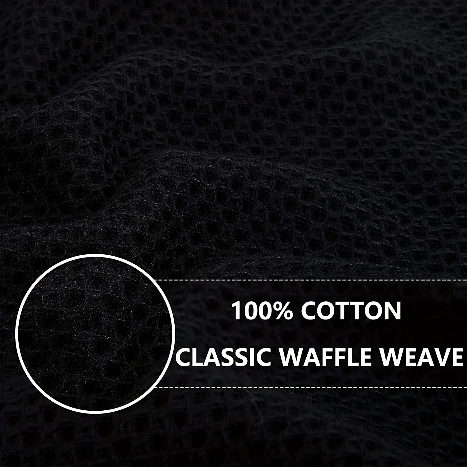  Homaxy 100% Cotton Waffle Weave Kitchen Dish Cloths