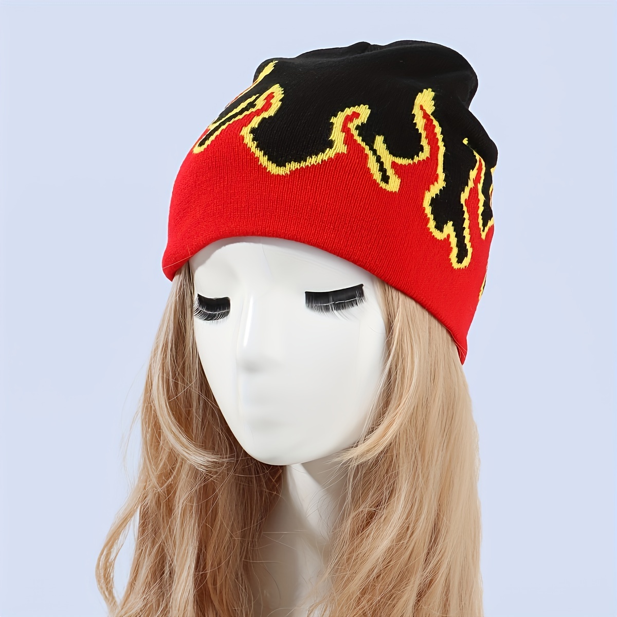 y2 star jacquard beanie unisex hip hop knitted warm - Temu