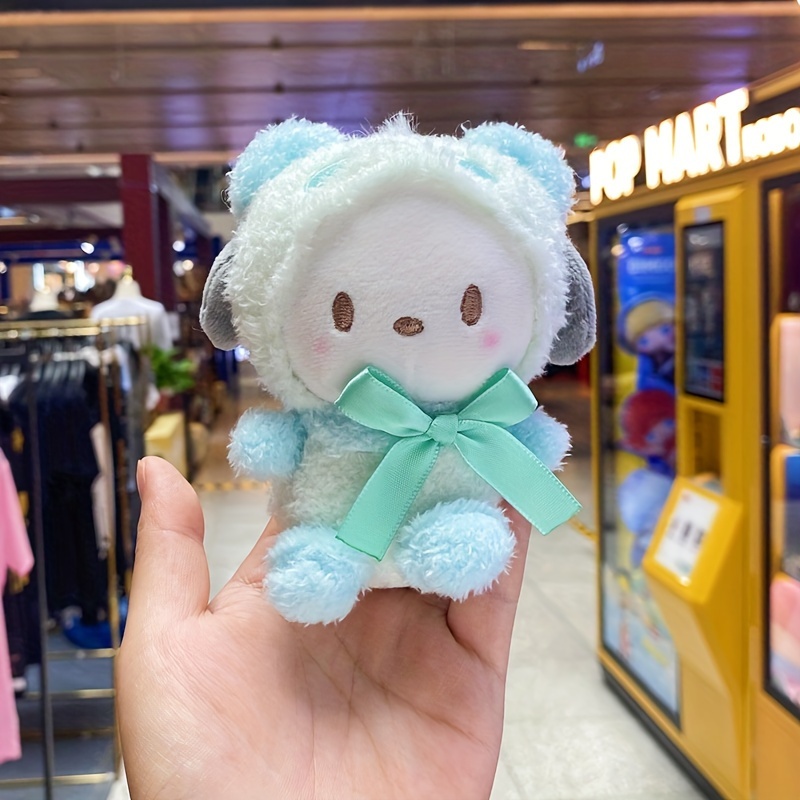 Cute Sanrio Plush Toys Cute Kuromi Plushie Keychain Sanrio Accessories Home  Decor Stuffed Pp Cotton Doll Gifts for Girl